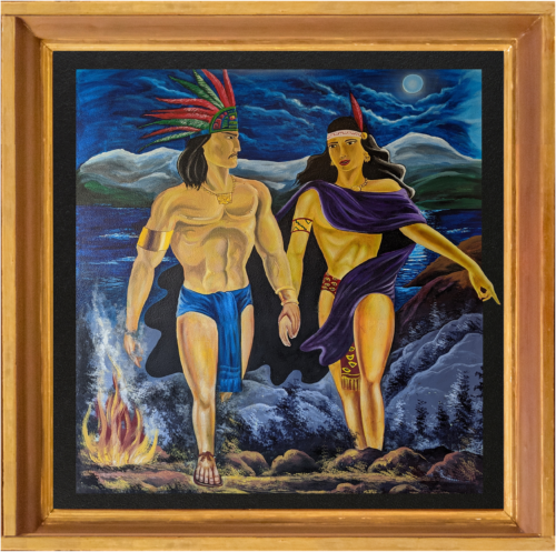 Before Picture - El Indio Interior Mural